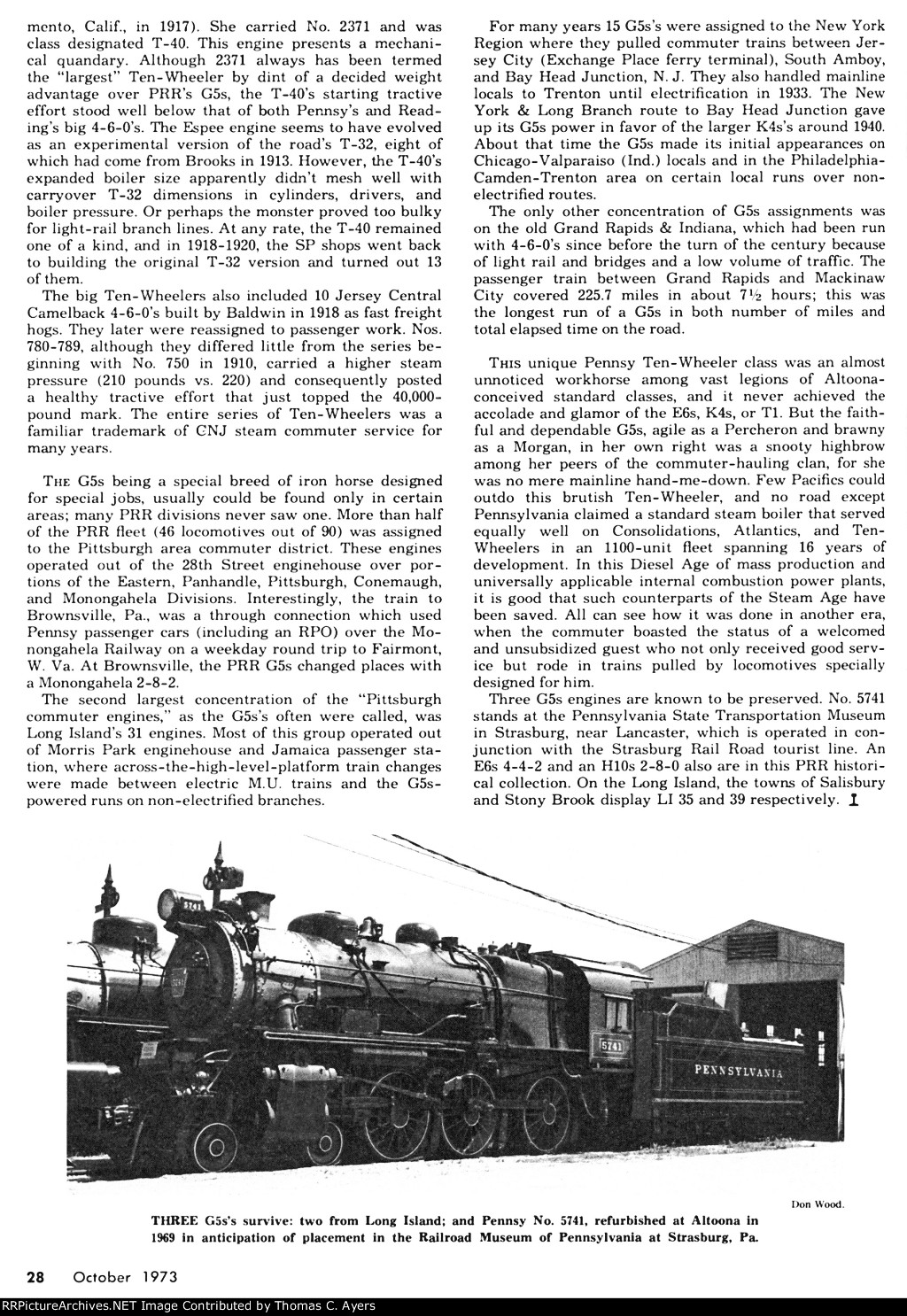 "Mass-Production Ten-Wheeler," Page 28, 1973